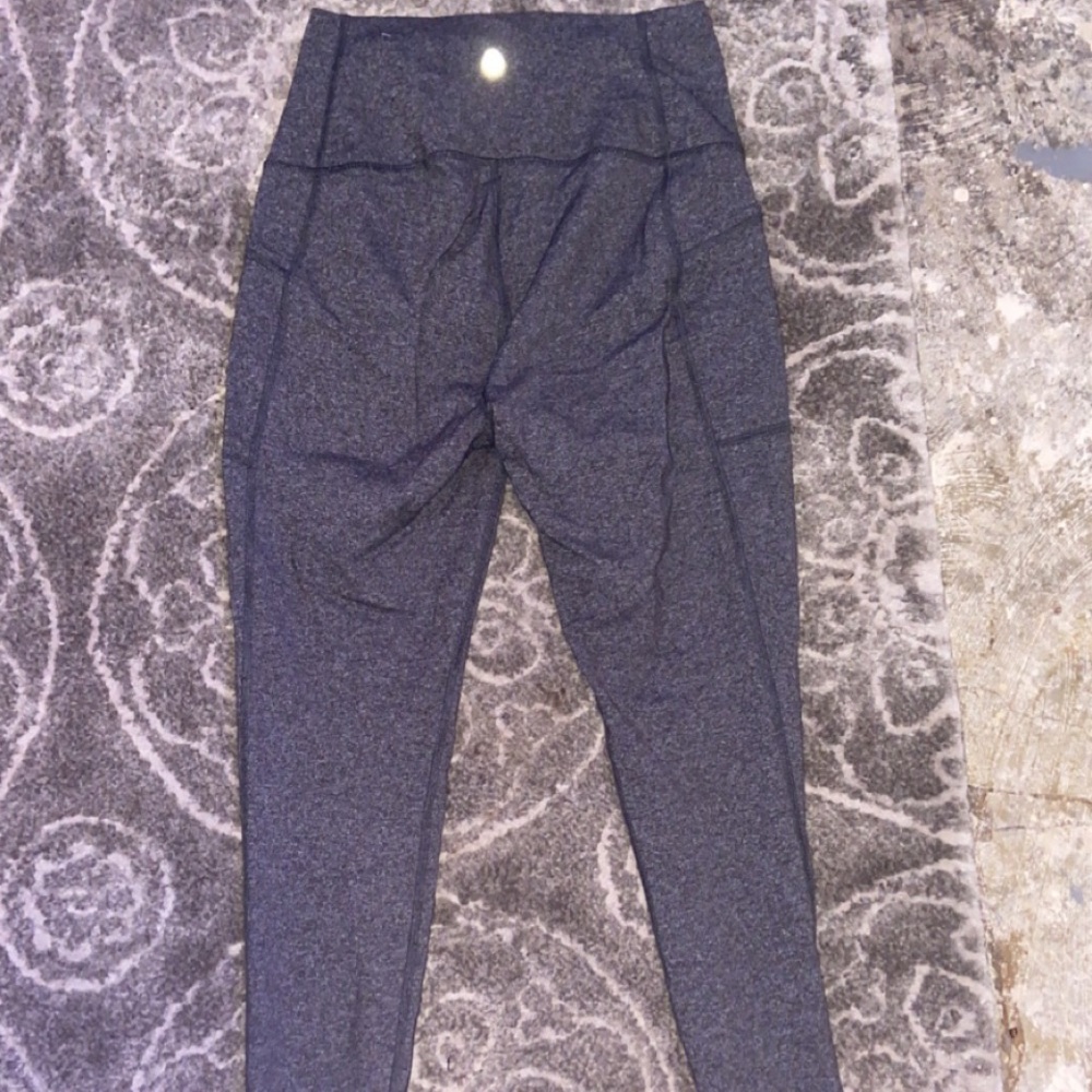 gray workout leggings